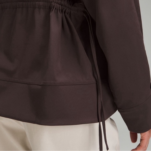 Lululemon - Water-Repellent Hooded Anorak - Espresso - Picture 7 of 9